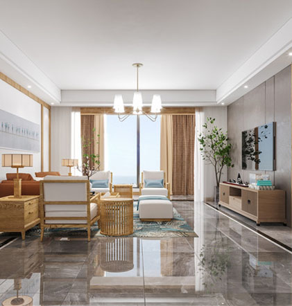 美居樂瓏庭新中式186平設(shè)計鑒賞